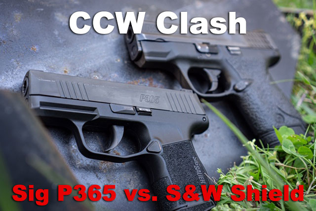 CCW Showdown Sig P365 Vs S W Shield