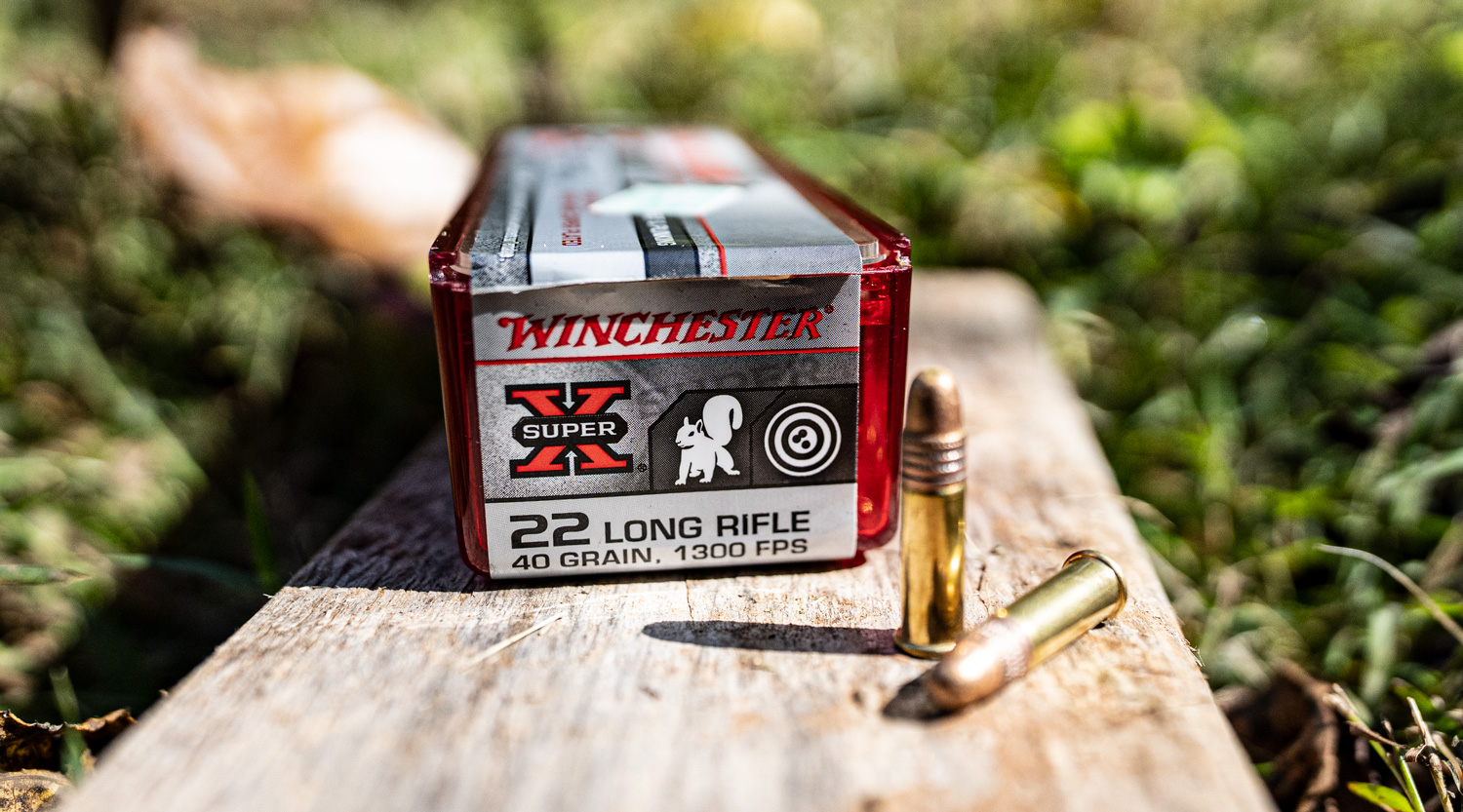 Winchester Super-X 22 LR ammo for hunting